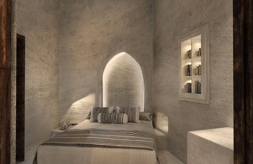 Karterados House | Lala White Suite with private Cinema & plunge pool jacuzzi