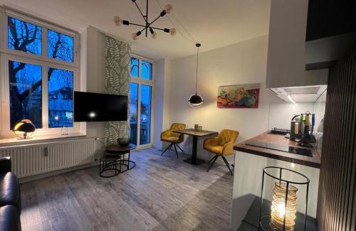 Bad Rothenfelde Apartment | Laluna Modernes Wohnstudio mit Balkon im Herzen von Bad Rothenfelde