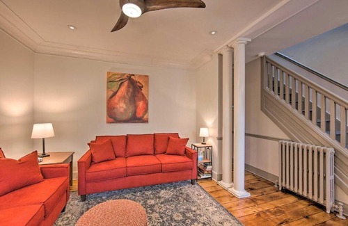 Historic Downtown Lancaster House | Lancaster Townhome Walk to Central Market!