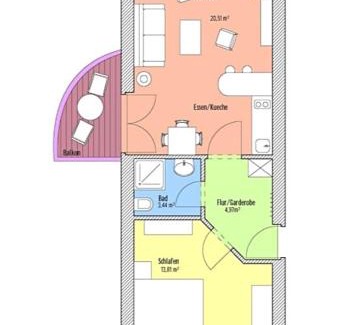 Kaegsdorf Apartment | Landhaus Ostseeblick Fewo 13