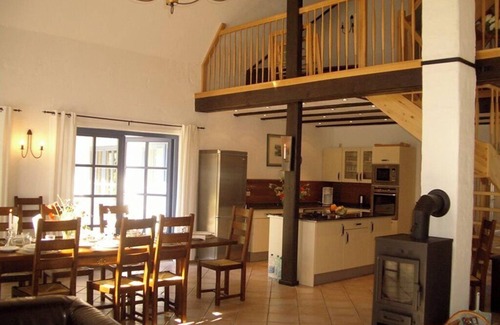 Neverow House | Landhaus Stettiner Haff, gorgeous large 5 * timbered house with sauna and fireplace