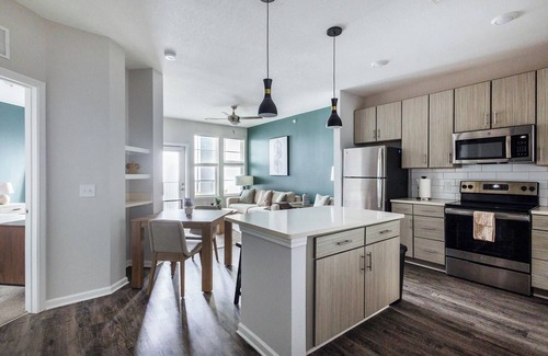 Park Hills Apartment | Landing | Chic 1BD, Yoga Studio, Pool