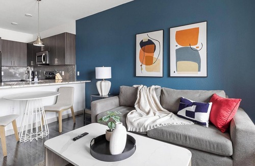McKinney Apartment | Landing | Modern 1BD, Gym, Pool