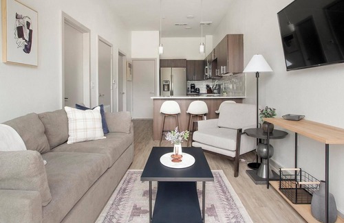 Rosedale Apartment | Landing | Modern 1BD, Pool, Rooftop Lounge