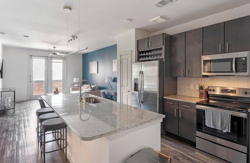 Wetmore Apartment | Landing | Modern 1BD, Game Room, Pool