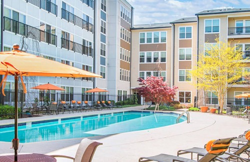 Chillum Apartment | Landing | Spectacular 2BD, Courtyard, Clubhouse
