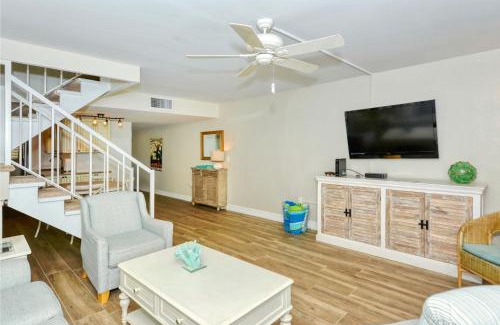 Longboat Key Apartment | LaPlaya 102B-Directly on the beach with the warm Gulf waters waiting!