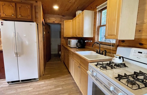 Old Forge House | Larch Lakehouse Waterfront! - w/dock & firepit - .5 miles to town Sleeps 7