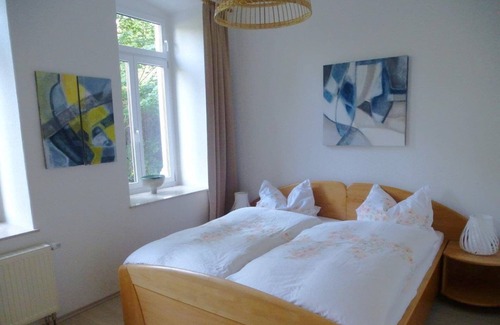 Borstendorf Villa | Large apartment in a villa with garden in Borstendorf