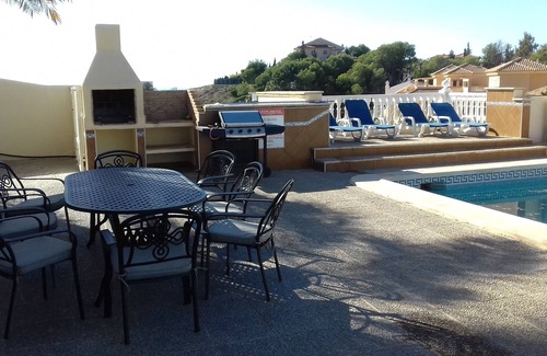 Los Puertos Villa | Large 4 bedroom detached villa private pool in walled garden. 5 minute to Sea.
