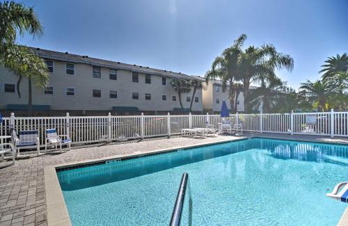 Indian Shores Apartment | Large Balcony and Water Views Indian Shores Condo!