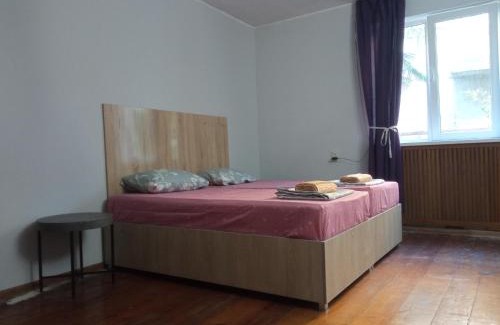 Zugdidi House | large bedroom with two separate beds