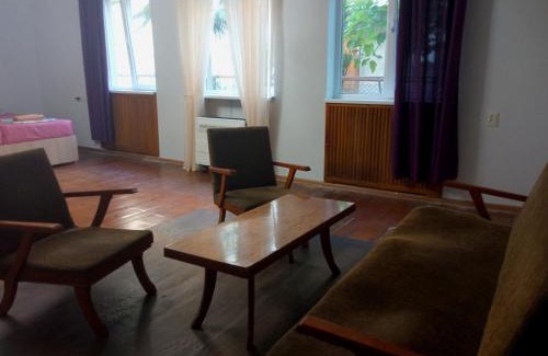 Zugdidi House | large bedroom with two separate beds