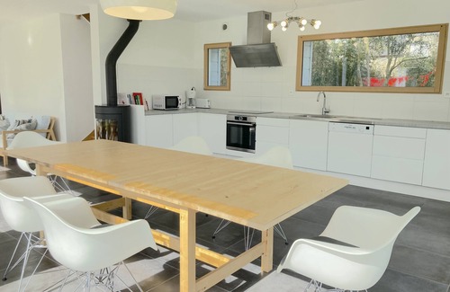 Saint-Cast-le-Guildo Villa | Large, bright home cinema villa, close to the beach and PenGuen golf course