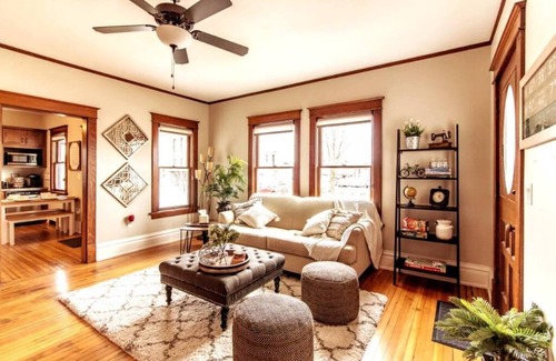 Cedar Rapids House | Large bungalow in heart of Newbo. Pets welcome. ADA friendly - Excellent Location