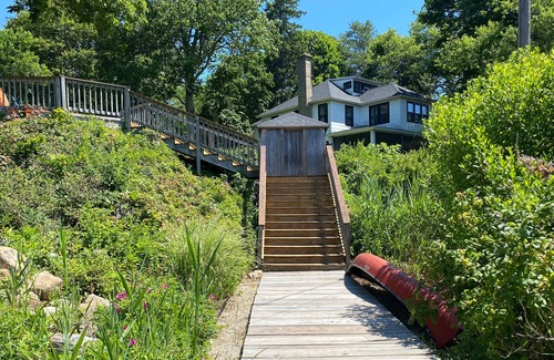 Westbrook House | Large, Comfortable Beach House with Shared Private Beach and Stunning Views