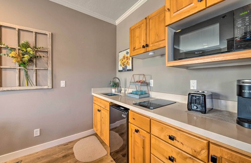 Midway Apartment | Large, Cozy Midway Studio w/Mountain Views!