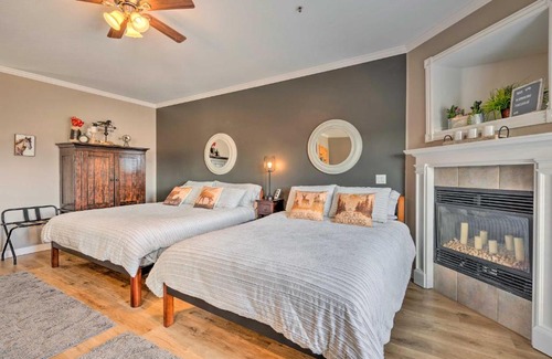 Midway Apartment | Large, Cozy Midway Studio with Mountain Views!