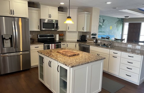 Cypress Lake House | Large family home with heated pool