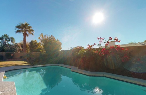La Paz At Desert Springs House | Large family home with private pool, furnished covered patio