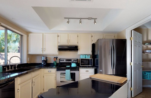 La Paz At Desert Springs House | Large family home with private pool, furnished covered patio
