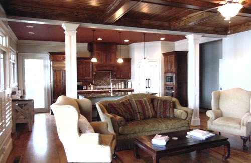 Lake Oconee House | Large Lakefront Home with Spa, Outdoor Fireplace on Main Lake, House generator