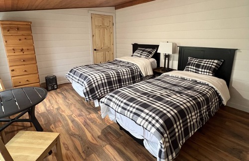 Central Alberta Ski Chalet | Large Log House with River Views