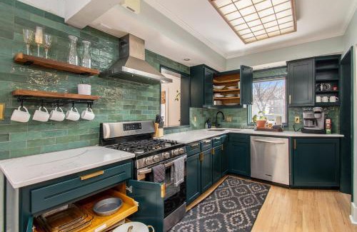 Morton Meadows House | Large Midtown Home With King Beds, Bunk Room, and Arcade