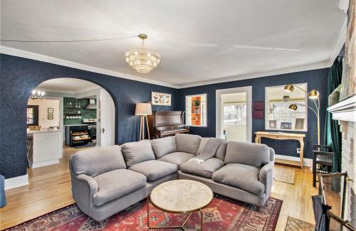 Morton Meadows House | Large Midtown Home With King Beds, Bunk Room, and Arcade