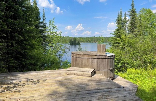 Tower Cabin | Large modern home on 8 private acres Pike River Flowage-Lake Vermilion Adjacent
