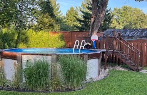 Greenfield Park Cottage | Large modern house with open concept, a/c, heated swimming pool, large garden.