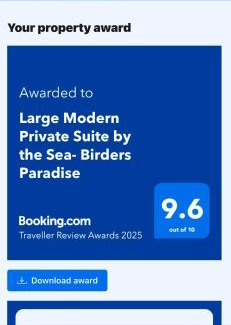 Little Compton Bed & Breakfast | Large Modern Private Suite by the Sea- Birders Paradise