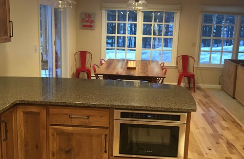 Carrabassett Valley House | Large on mountain home with sauna, easy slope access