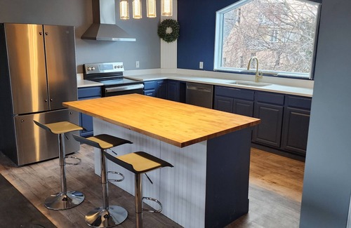 Waterville Apartment | Large open concept Apartment in downtown Waterville. Completely renovated