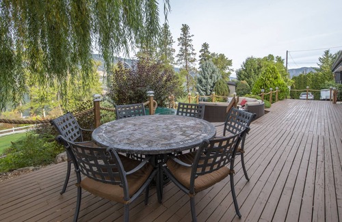 Central Okanagan House | Large private suite with gorgeous views of wood lake on the Okanagan rail trail.