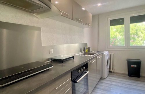 Lemasson Apartment | Large renovated T5 Tramway Shops 5' downtown