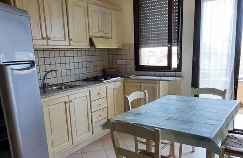 Cabras Apartment | Large two-room apartment on the first floor, with balcony and bathroom.