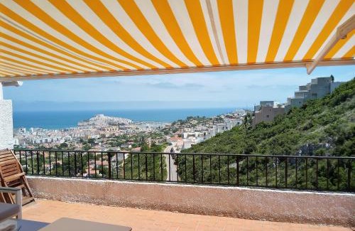 Peniscola Apartment | Las Atalayas: Castle and Sea views