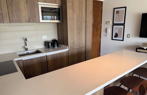 Apoquindo Apartment | Las Condes premium, 100% mountain range view