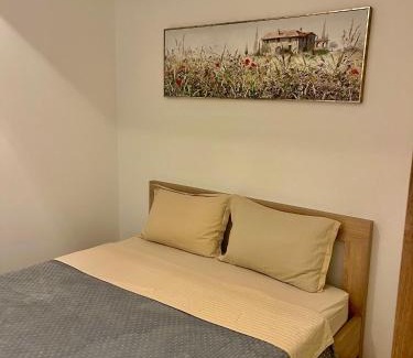Dobra Voda Apartment | Lavender Apartment - Close to the Beach - Private Garage Parking