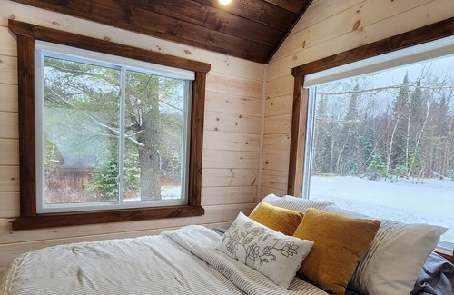 Malone Cabin | Lazy Deer - Tiny Cabin, 50 acres near Titus Ski