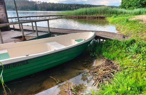 Tuchola House | Leśna Chata kuracyjna nad rzeką z sauną w Borach Tucholskich