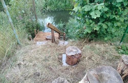 Tuchola House | Leśna Chata kuracyjna nad rzeką z sauną w Borach Tucholskich