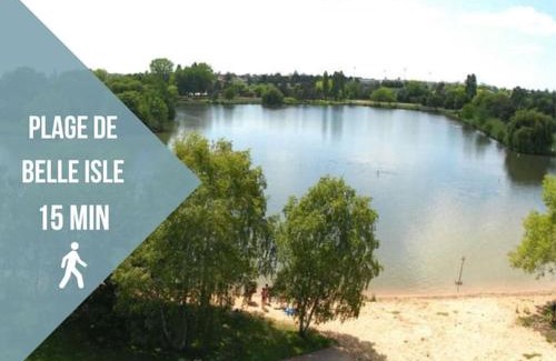 Chateauroux Apartment | Le Berry Soft - Spacieux & Chaleureux - Proche Gare