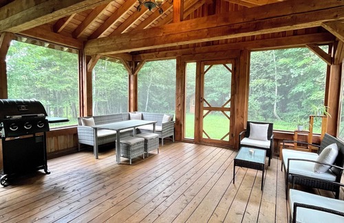 Lac-Swell Ski Chalet | Le 1717-Lakeside cottage-Heart of the Laurentians