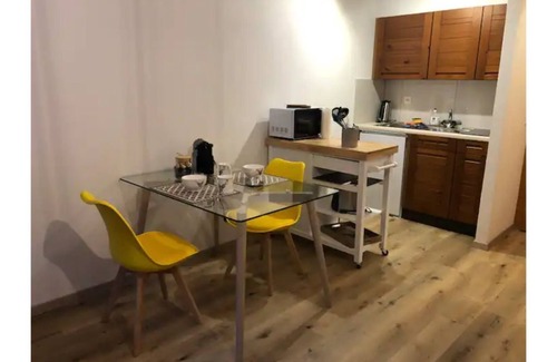 Evolene Apartment | Le Cerf, magnificent studio with terrace and garage