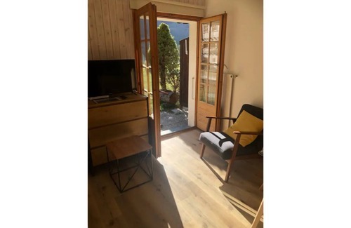 Evolene Apartment | Le Cerf, magnificent studio with terrace and garage