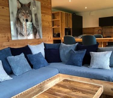 Demi-Quartier Apartment | Le Chalet 138 Megève appartement pour 8
