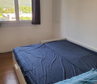 Saint-Martin-d'Heres Apartment | Le Chopin, appartement 3 pièces, parking gratuit, balcon, ascenseur, WiFi