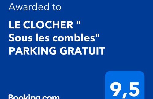 Beblenheim Apartment | LE CLOCHER " Sous les combles" PARKING GRATUIT